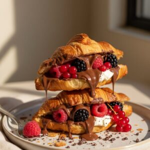 Chocolate Berry Croissant