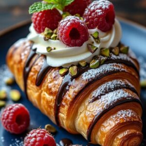 Strawberry Croissants