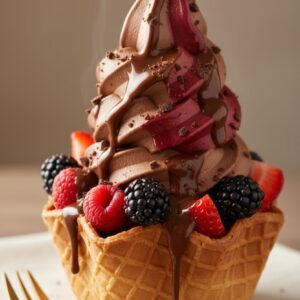 Berry Waffle